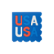 Holiday & Christmas Scalloped Napkins Red, White & Blue Patriotic Party Decor Pack of 24 Cocktail Napkins